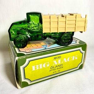 Vintage Avon ‘Big Mack’ Oland Aftershave Bottle & Box